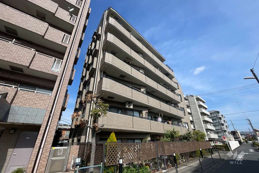 ナイスアーバン五反野の外観（南西側から）