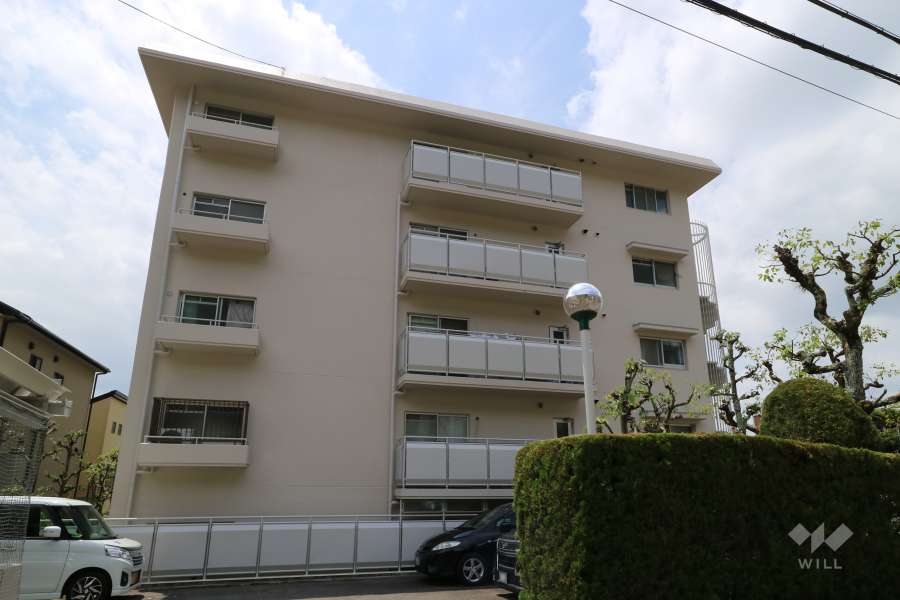 池田五月丘パークハイムの外観（北側から）