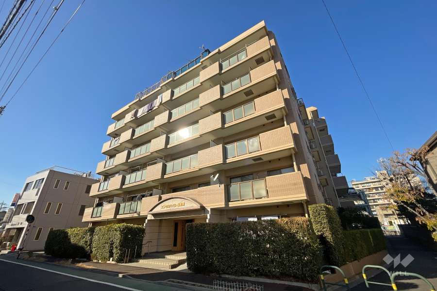 エンゼルハイム北綾瀬の外観（南東側から）