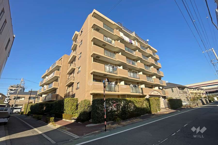 エンゼルハイム北綾瀬の外観（南西側から）