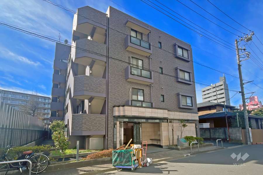 レーベンハイム西新井参番館の外観（南西側から）