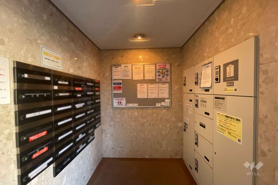 宅配ボックスと共用ポスト