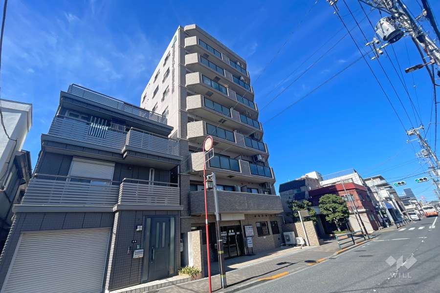 エンゼルハイム西新井大師の外観（南東側から）