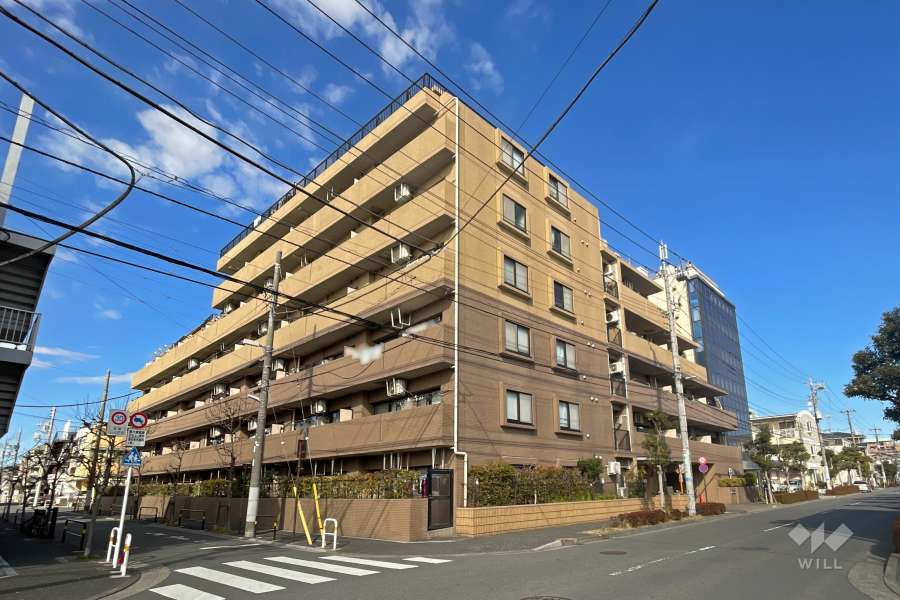 日神パレステージ北綾瀬の外観（南東側から）