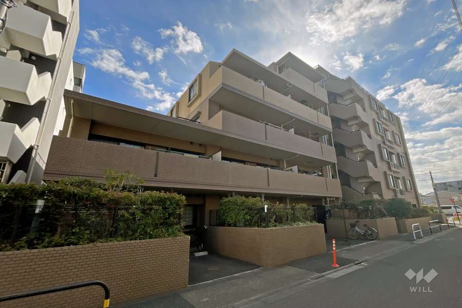 日神パレステージ北綾瀬の外観（北西側から）