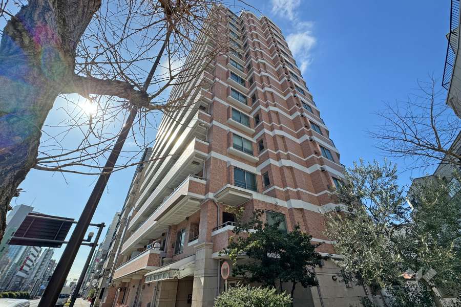 コルサム北千住の外観（北東側から）