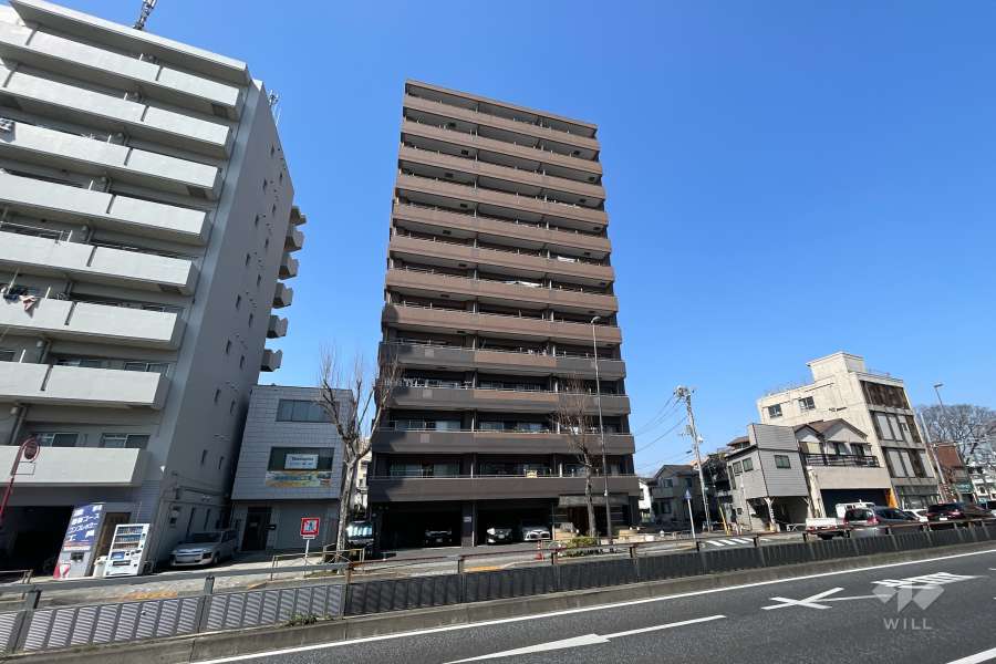 パレステージ竹ノ塚第２の外観（東南側から）