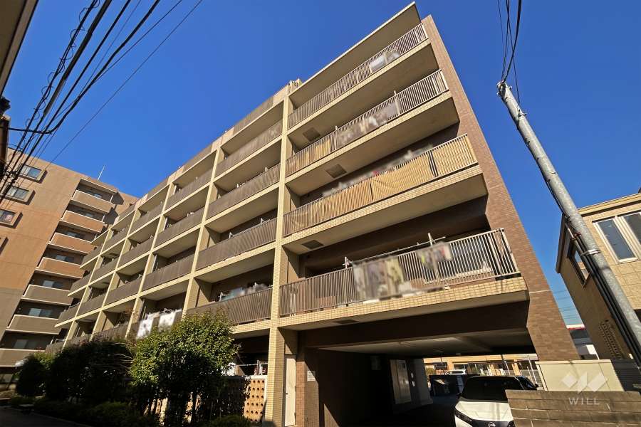 クレール五反野ステーションフロントの外観（南東側から）