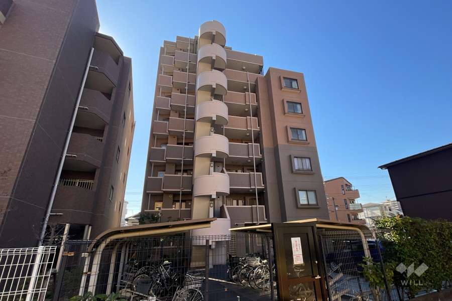 クレール五反野ステーションフロントの外観（北東側から）