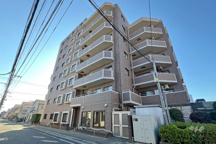 レーベンハイムヴィータカリテの外観（北東側から）