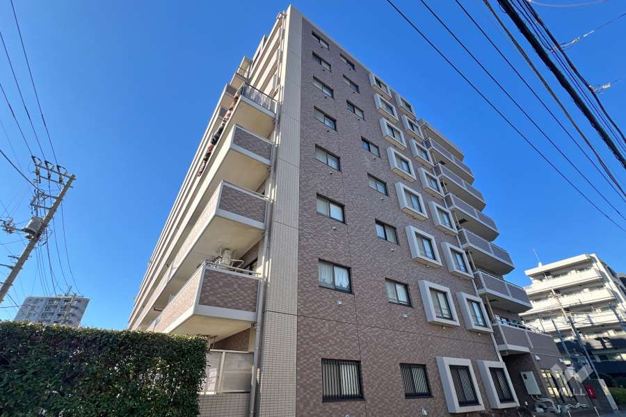 レーベンハイムヴィータカリテの外観（東側から）