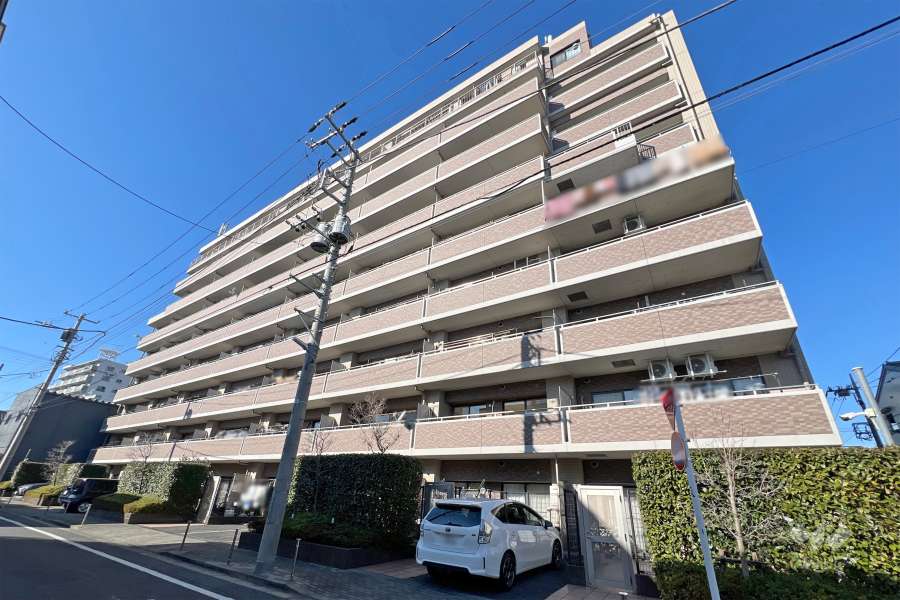 レーベンハイムヴィータカリテの外観（南東側から）