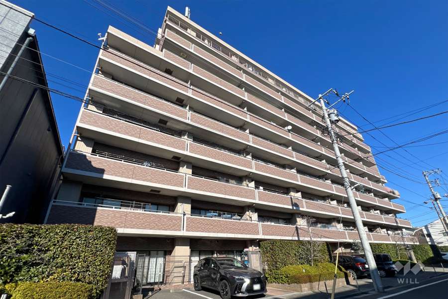 レーベンハイムヴィータカリテの外観（南西側から）