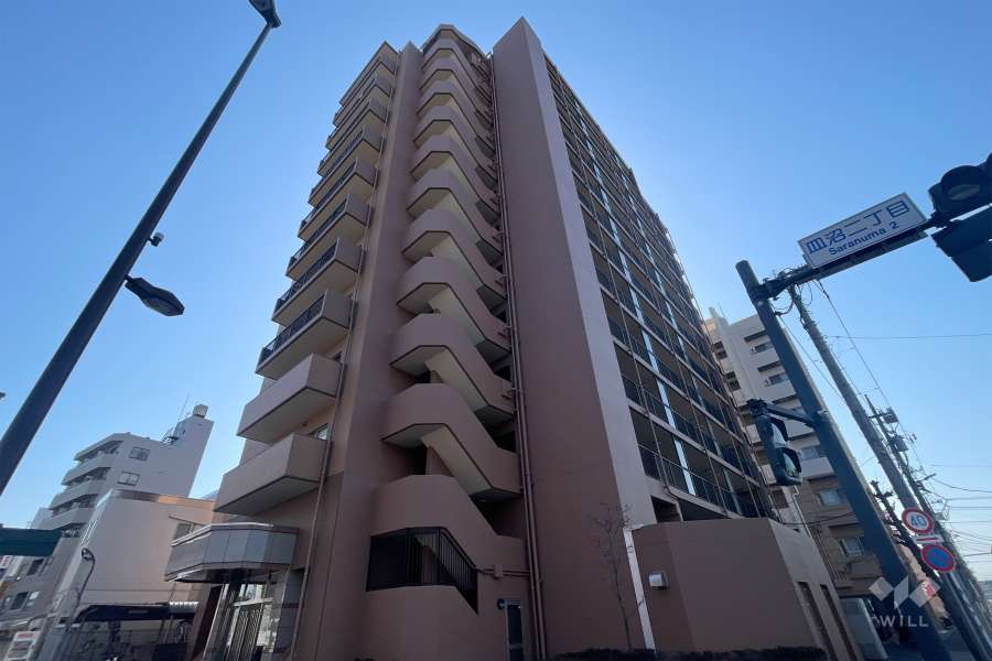 サンクレイドル西新井の外観（北東側から）