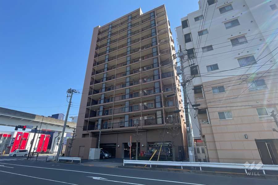 サンクレイドル西新井の外観（北東側から）　