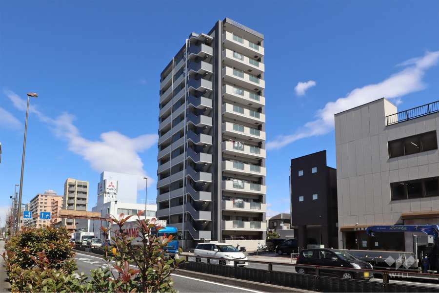 グーディッシュ竹の塚弐番館の外観（南西側から）