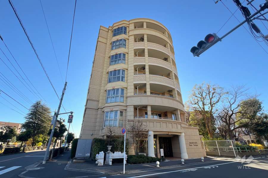 グランシティユーロテラスの外観（北側から）