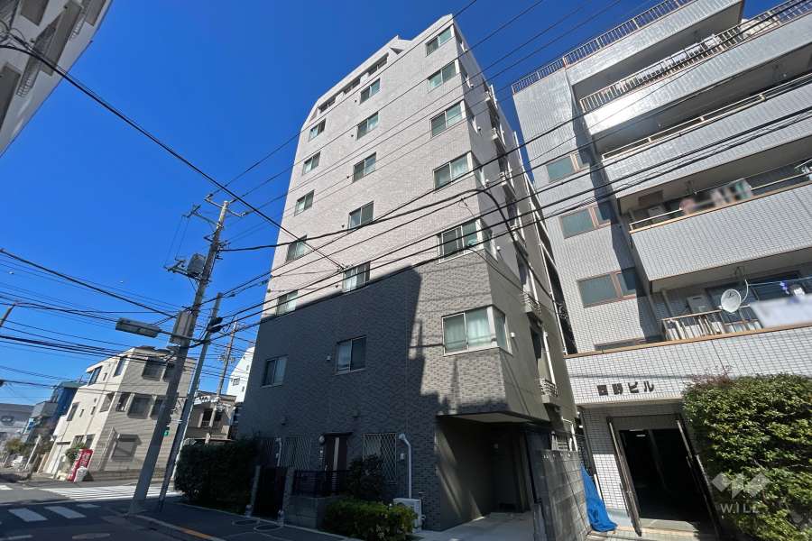 サンクレイドル六町パラッツォの外観（南東側から）