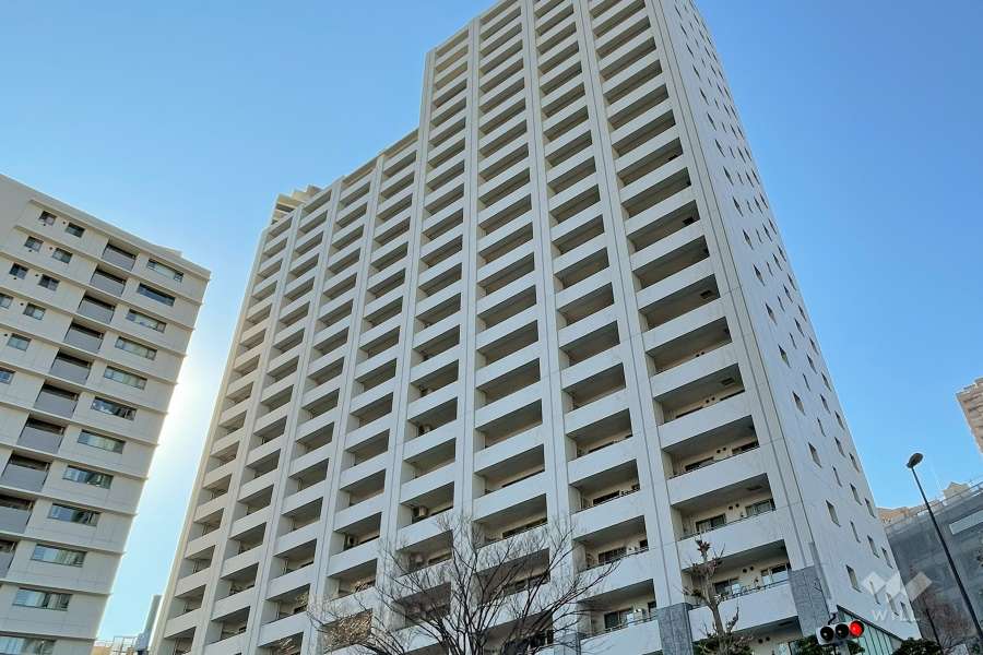 イニシア千住曙町の外観（北東側から）