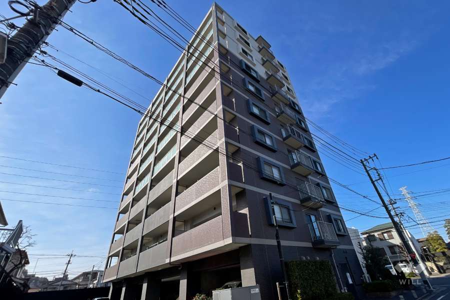グローベルザシティ六町マークフェイスの外観（南東側から）