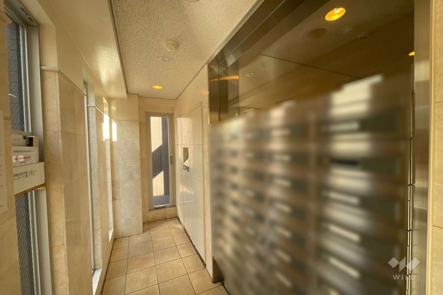 共用ポストと宅配ボックス