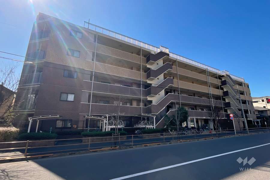 コンフォートパレス六町の外観（北東側から）