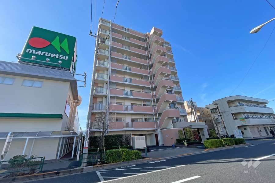 アークプラザ舎人の外観（北東側から）