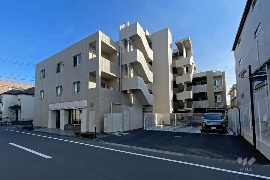 ダイアパレス六町の外観（北西側から）