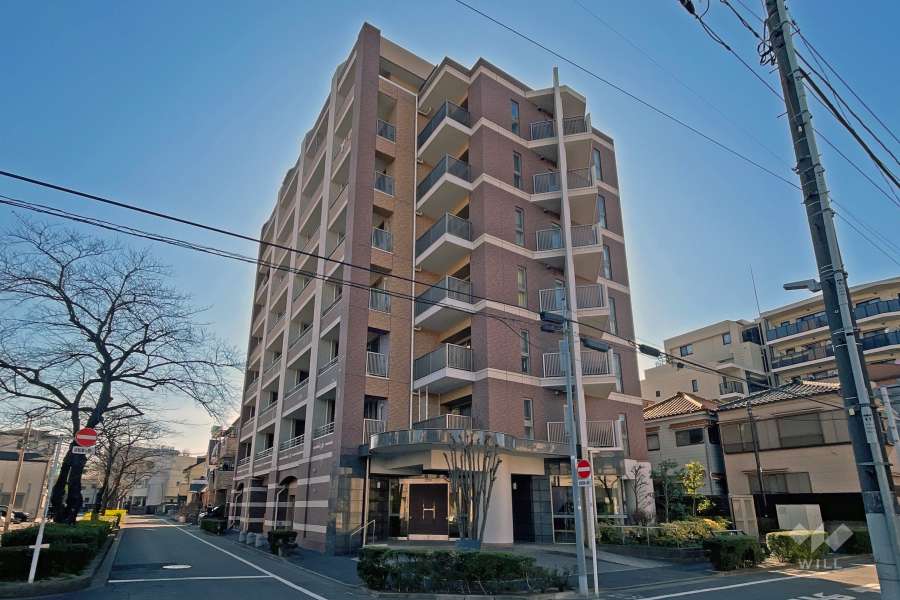 アンビシャス綾瀬の外観（北東側から）