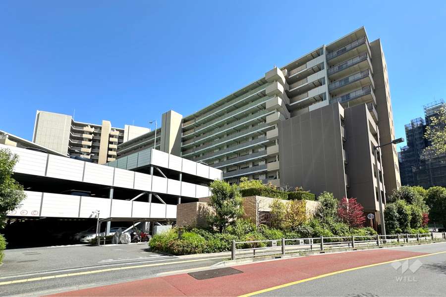 オーベルグランディオハートアイランドの外観（北西側から）