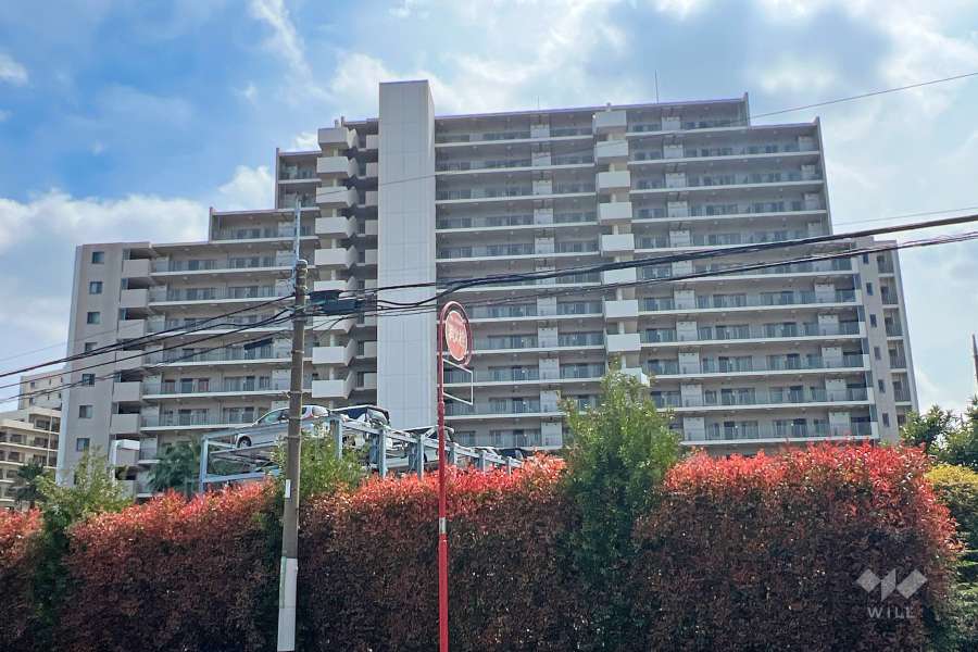 アクアプレミアムの外観（北西側から）