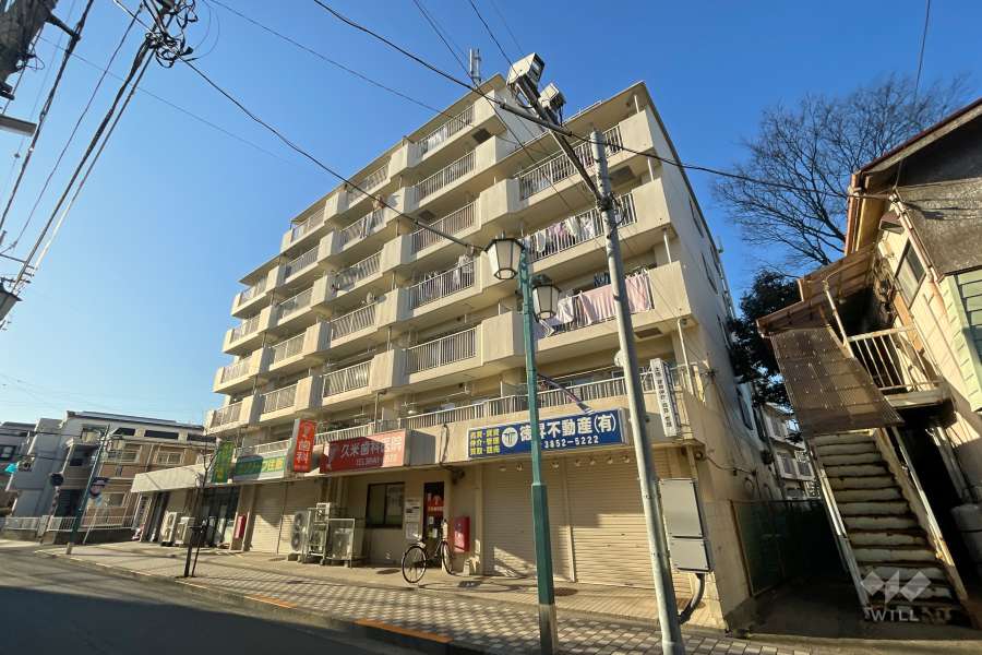 グリーンパーク第４五反野の外観（南東側から）