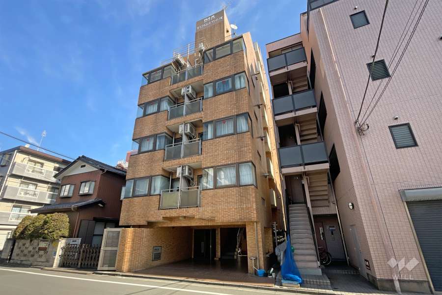 ダイアパレス竹ノ塚の外観（南西側から）