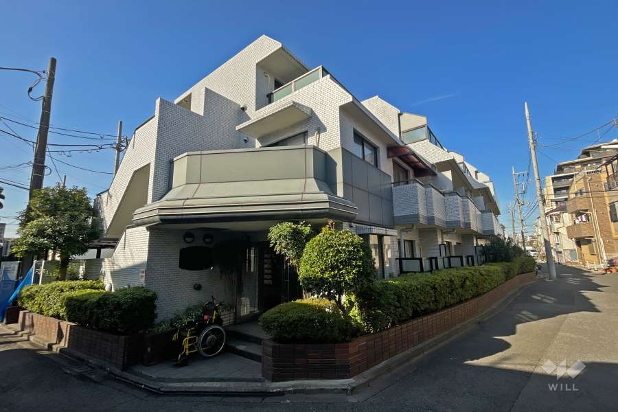 ワコーレ西新井第2の外観（南東側から）