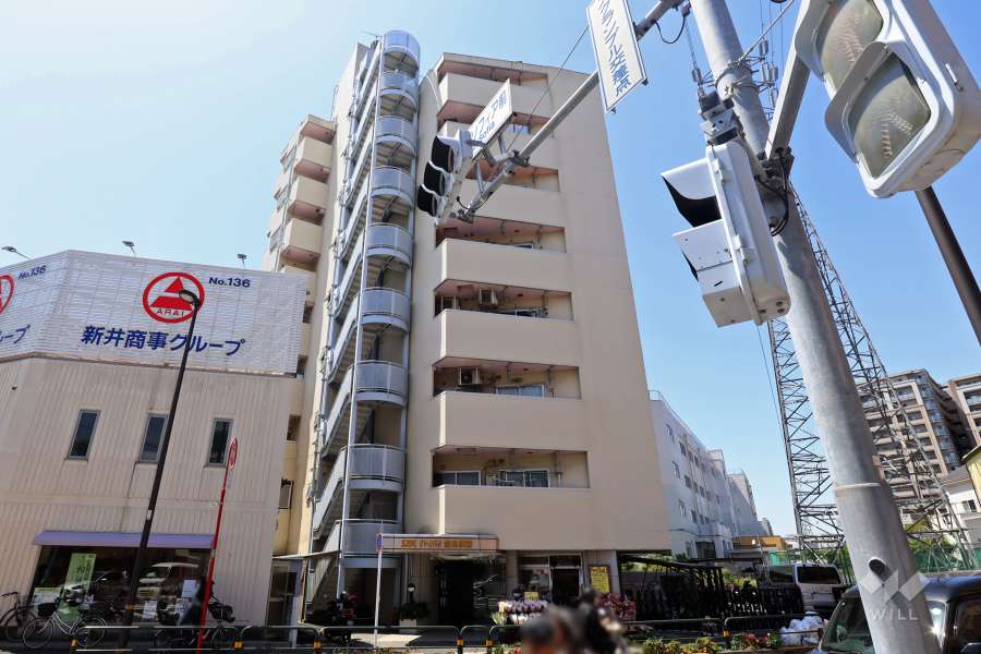 SSKグリーンパーク梅島駅前の外観（北東側から）