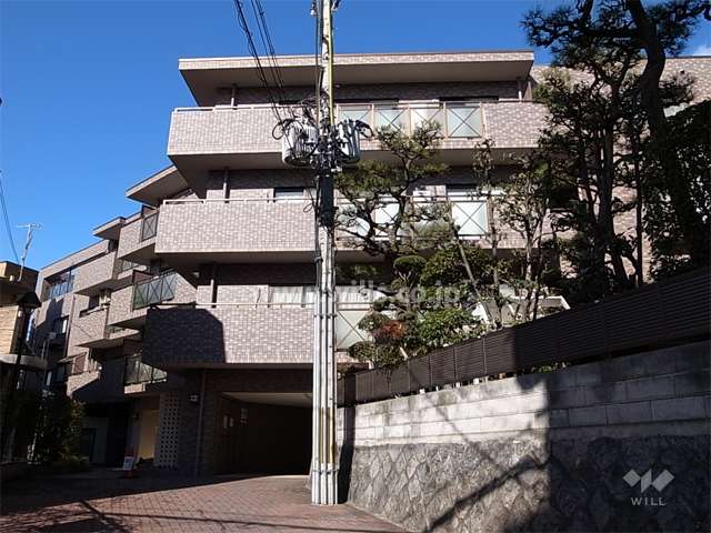 セントラル上池田の外観（南側から）