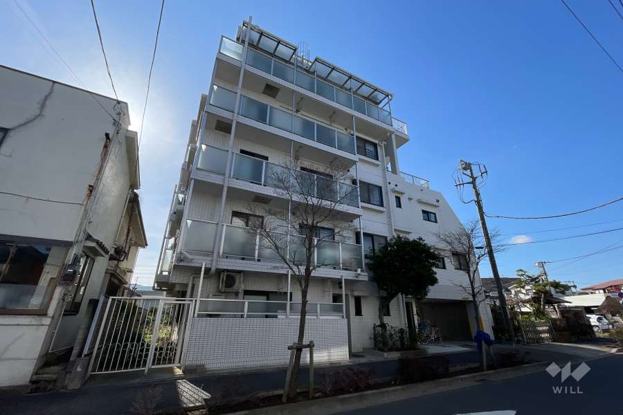 グリーンパーク花畑８の外観（南東側から）