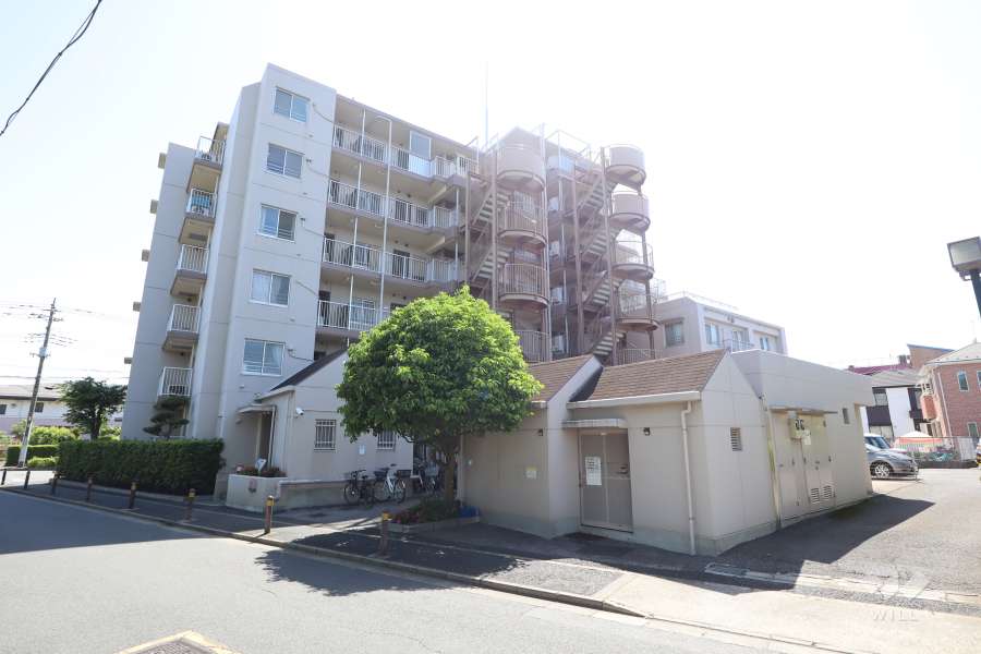 コスモハイム南花畑の外観(北東方向から)