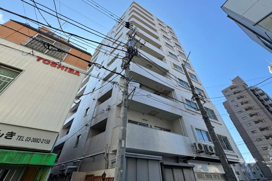 サカイリグリーンパーク北千住第７の外観（北東側から）