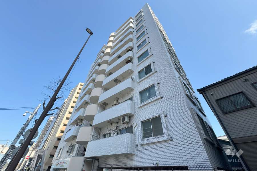 サカイリグリーンパーク北千住第７の外観（南西側から）