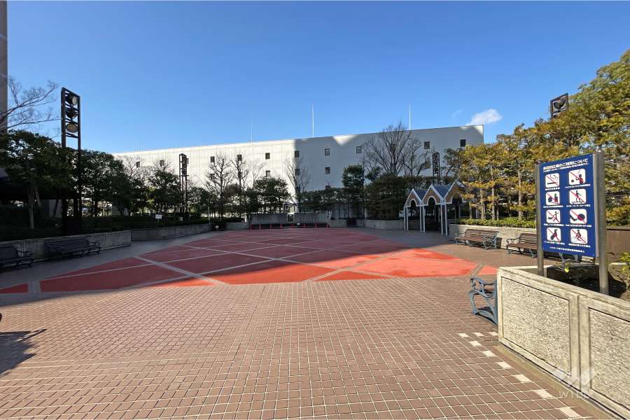 敷地内のフリースペース