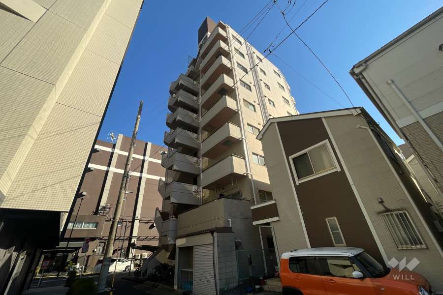 タック北千住の外観（北西側から）