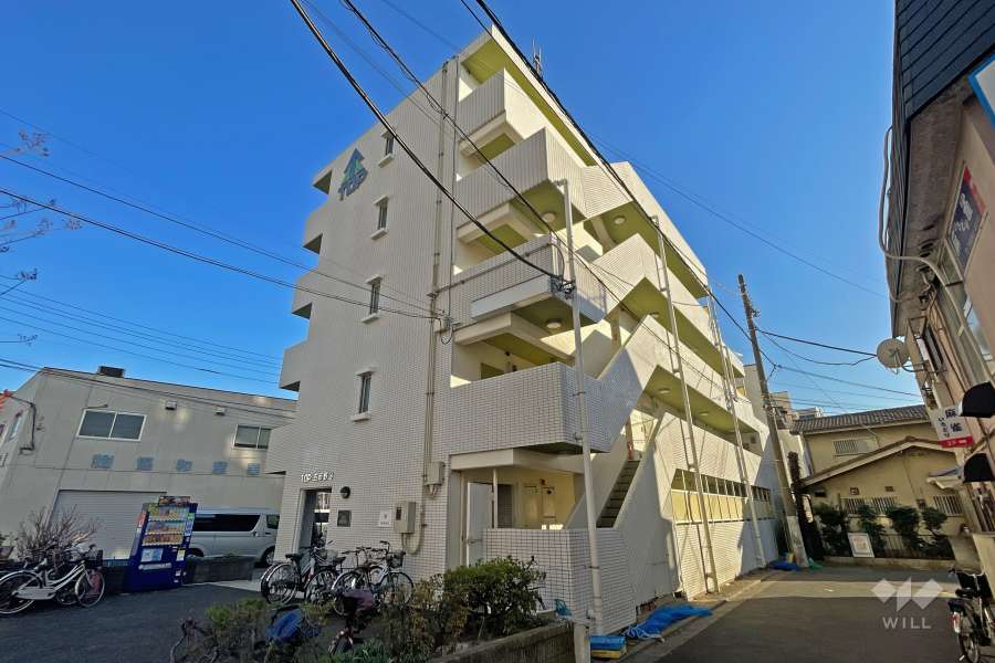 トップ五反野第３の外観（北西側から）