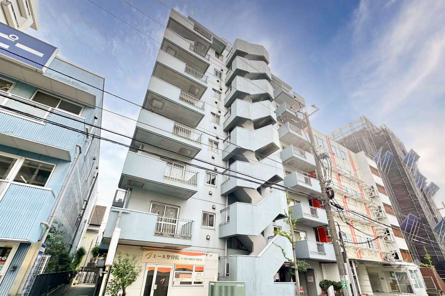 パーソナルハイツ西新井大師の外観（北東側から）２