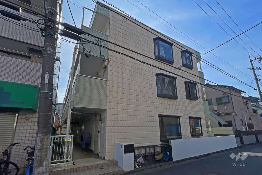 パレドール五反野の外観（北東側から）