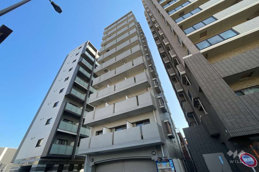 メインステージ五反野の外観（南西側から）