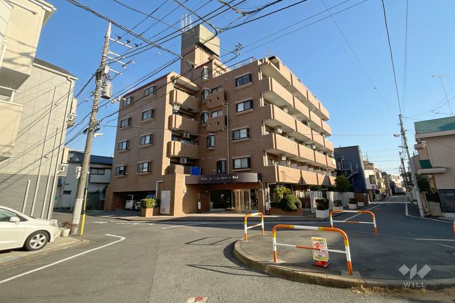 ライオンズマンション亀有第5の外観（北西側から）