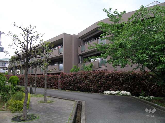 箕面桜ヶ丘アインスの外観（西側から）