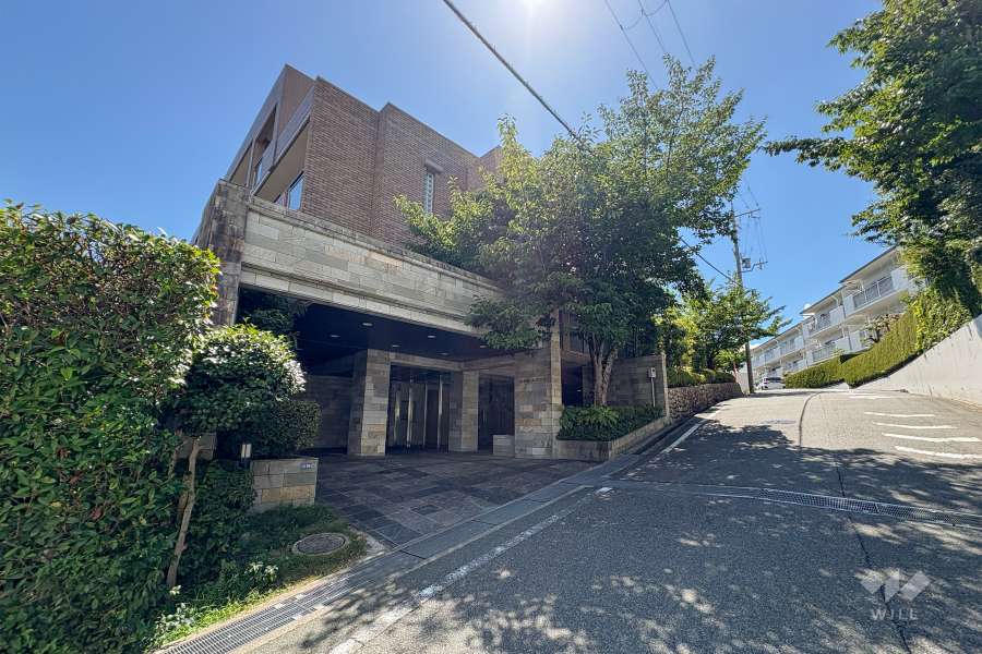 桜ヶ丘アインスの外観（北西側から）