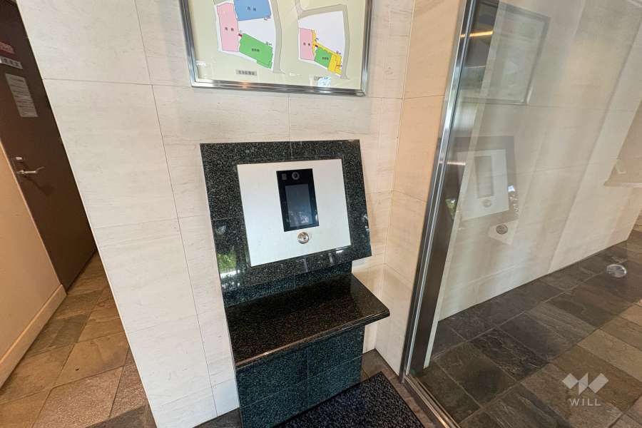 オートロックの操作盤